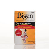 Bigen Permanent Powder Hair Color 58 Black Brown