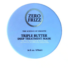 Zero Frizz Triple Butter Deep Treatment Hair Mask 470 ml