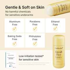 Medicube Deodorant Fresh That Lasts Vanilla & Pistachio