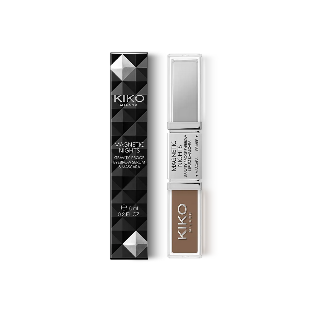KIKO Milano magnetic nights gravity proof eyebrow serum and mascara