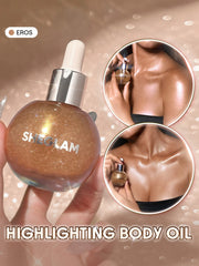 Sheglam Sunlit Silk Highlighting Body Oil