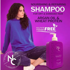 Natives Choice Shampoo With Argan Oil and Wheat Protein 475 ml