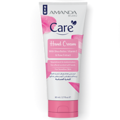 Amanda Care Hand Cream with Shea Butter Vitamin E and Rose Extract