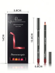 Shein Waterproof Lipliner 12pcs Matte Pencil Set