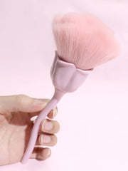 Shein 1pc Large Rose Shaped Blush Brush