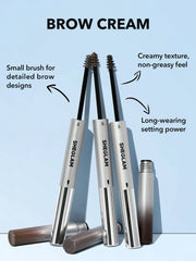 Sheglam Fill me in 2 in 1 eyebrow pencil and cream-chocolate