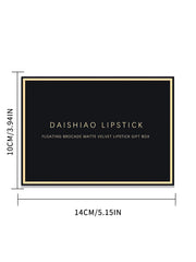 Daishiao Lipstick 4pcs Long Lasting Waterproof Lipstick Set