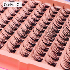 Azenlo DIY Lash Clusters Kit with Bond & Seal and Tweezers
