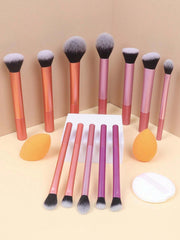 Shein 12pcs Multi-Functional Makeup Brush Set