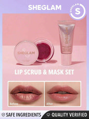 Sheglam lip service scrub set
