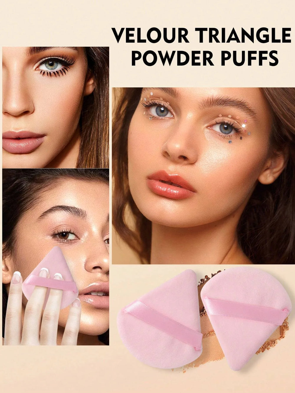 Shein 46 Pcs complete makeup kit With Bag Pink