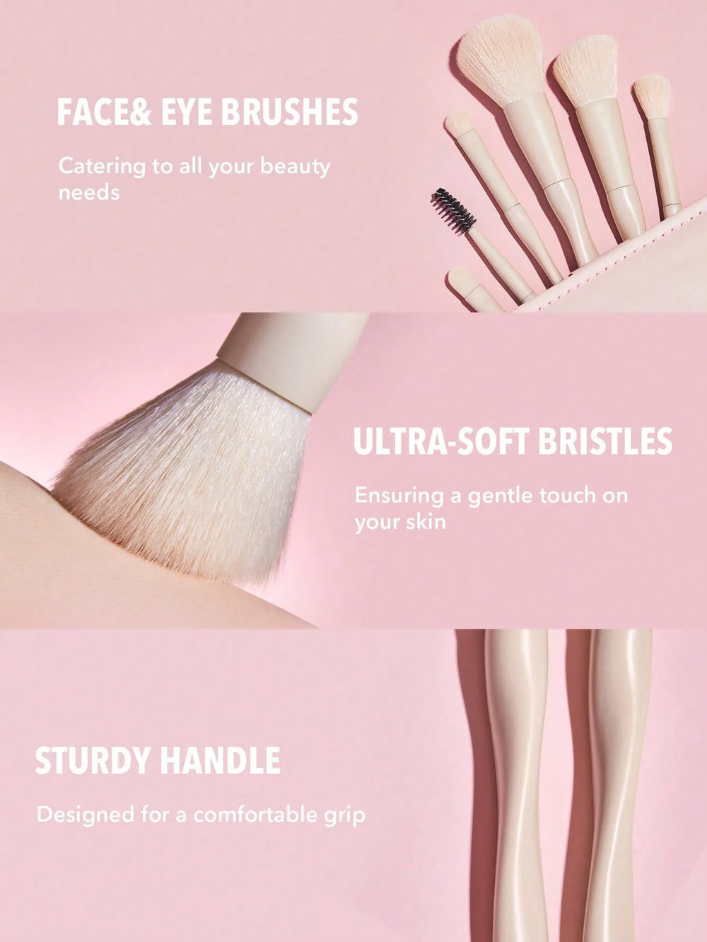 sheglam pro core brush kit 6pcs