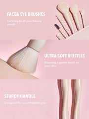 sheglam pro core brush kit 6pcs