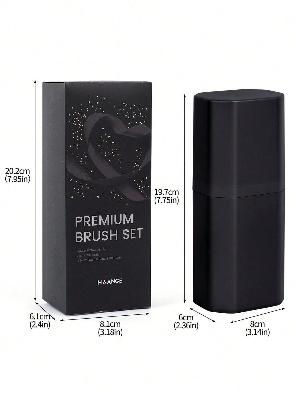 Maange Premium 18 Makeup Brush Set