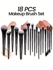 Maange Premium 18 Makeup Brush Set