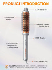 Sheglam Hair It Curl Thermal Blowout Brush 38mm