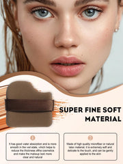Shein 14 Pcs Makeup Brush Set Gold + 4 powder pads + 2 thumb sponge