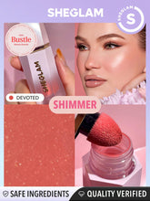 SHEGLAM COLOR BLOOM DAYGLOW LIQUID BLUSH SHIMMER