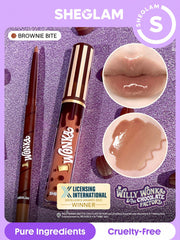Sheglam Willy Wonka Cocoa Kiss Lip Duo