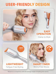 SHEGLAM beach babe hair waver 25mm