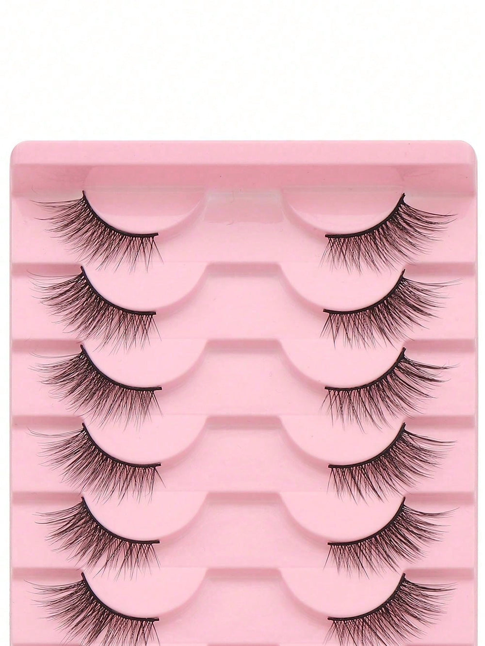 Shein 10 pairs of natural-looking crisscross cat