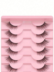 Shein 10 pairs of natural-looking crisscross cat