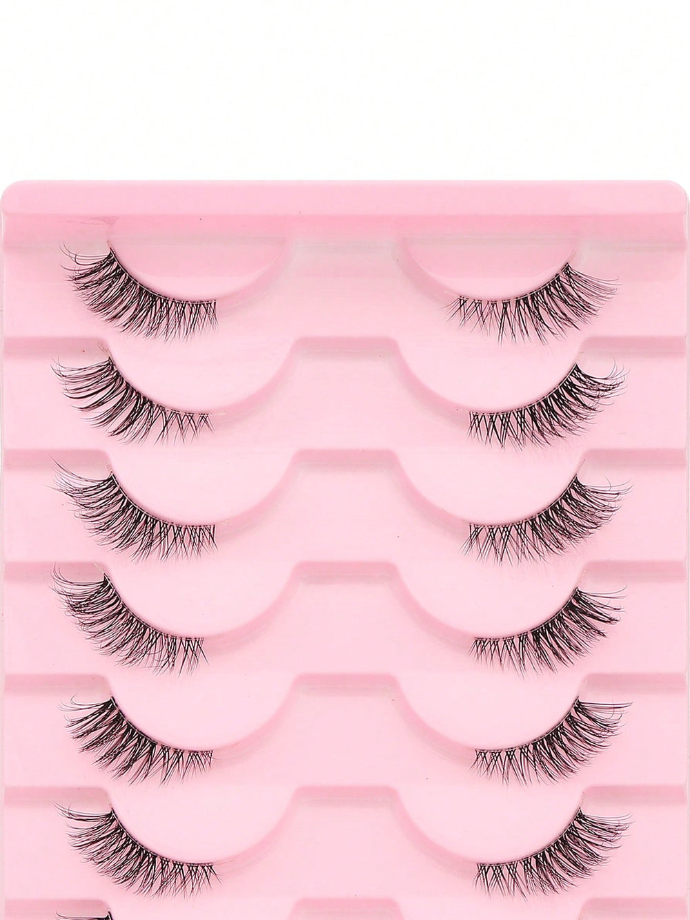 Shein 10 pairs of natural-looking crisscross cat