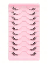 Shein 10 pairs of natural-looking crisscross cat-eye lashes