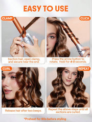 Sheglam Hair It Curl Rotating Curling Iron