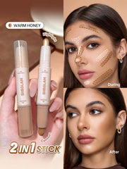 SHEGLAM 2-In-1 Contour & Highlight Stick