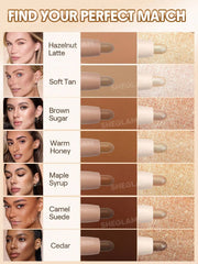 SHEGLAM 2-In-1 Contour & Highlight Stick