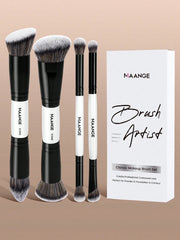Maange Brush artist Black and Whirte 4Pcs