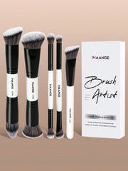 Maange Brush artist Black and White 5Pcs