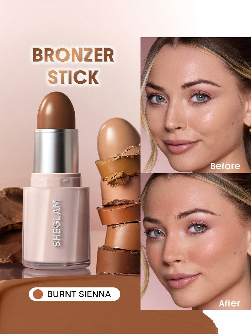SHEGLAM Buttery Buff Contour and Bronzer Stick