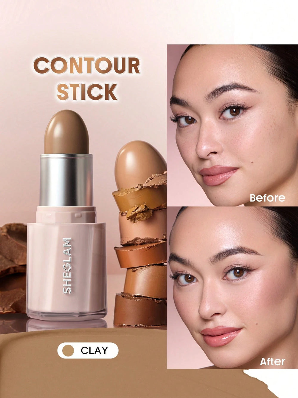 SHEGLAM Buttery Buff Contour and Bronzer Stick