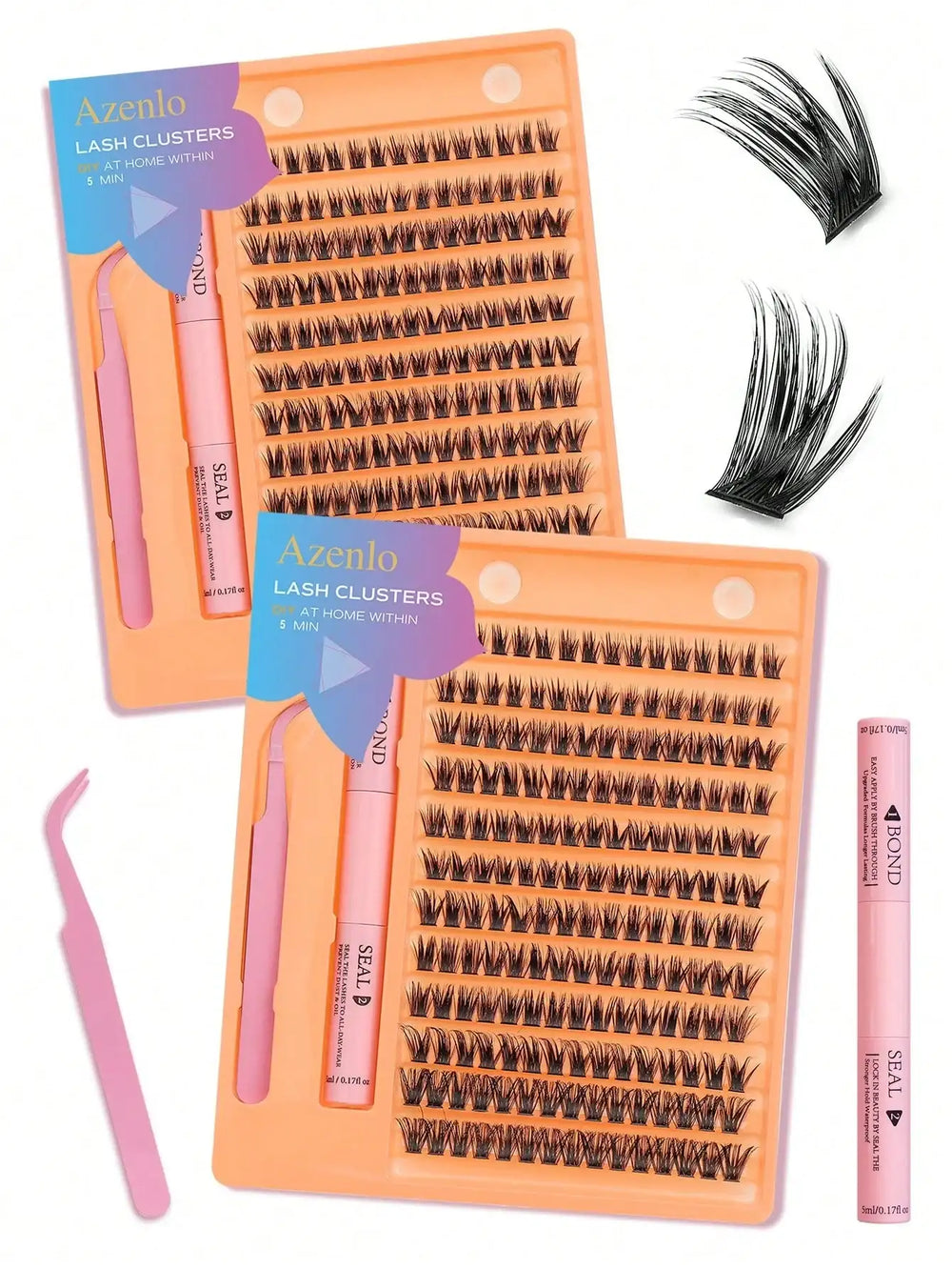 Shein 180 pieces of natural curled and voluminous