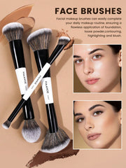 Maange 11Pcs Makeup Brush With Bag