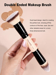 Maange Makeup Brush Artist Pink and Black 5Pcs