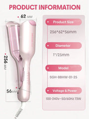 Sheglam Hair Cupid s Charm Beach Babe Hair Waver 25mm