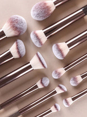 Shein 12Pcs Makeup Brush and 3pcs Sponge