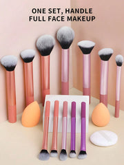 Shein 15Pcs Makeup Brush Set