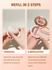 SHEGLAM Lock & Go Cushion Foundation Long Lasting Refill Pack