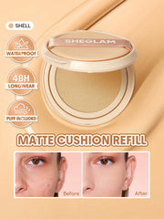 SHEGLAM Lock & Go Cushion Foundation Long Lasting Refill Pack