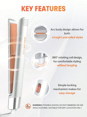 SHEGLAM Hair Mini Hair Straightener Pro 3 in 1