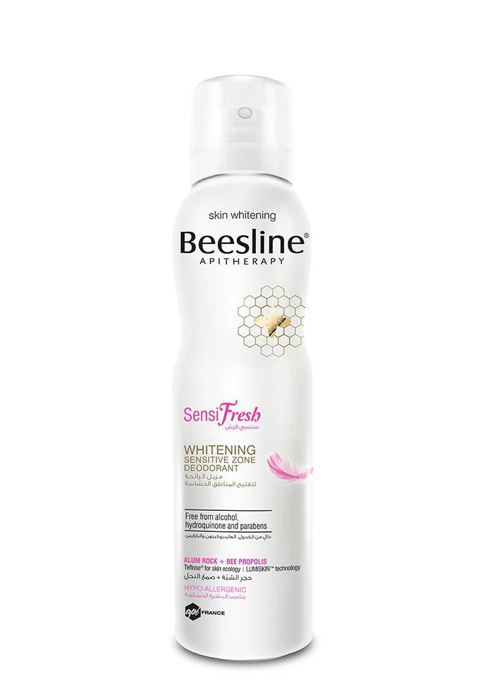 Beesline spray whitening deodorant sensi fresh 150ml