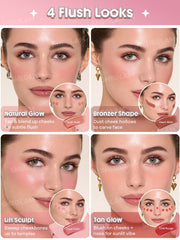 Sheglam Squeeze & Dot Matte Blush Paint