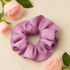 Re.MooN Satin Hair scrunchies Colorful Silk