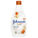 Johnson s Vita Rich Body Lotion with Milk and Honey and Oat Extract 400 ml