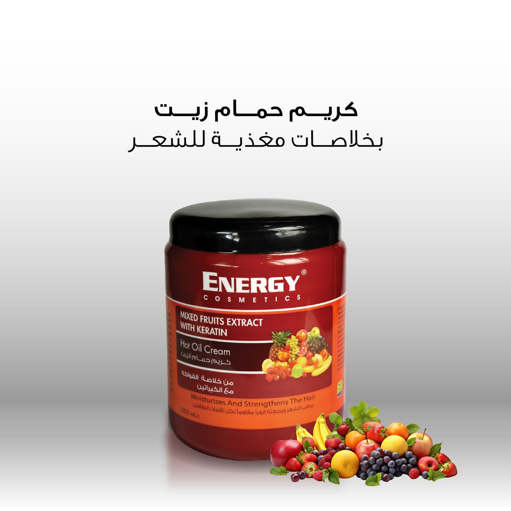 Energy Cosmetics Hot Oil Cream-Mixed Fruits With Keratin 1000ml