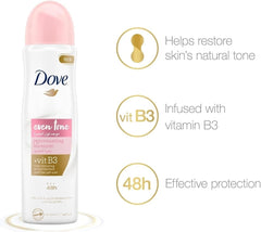 Dove Even Tone Deodorant Spray 150ml